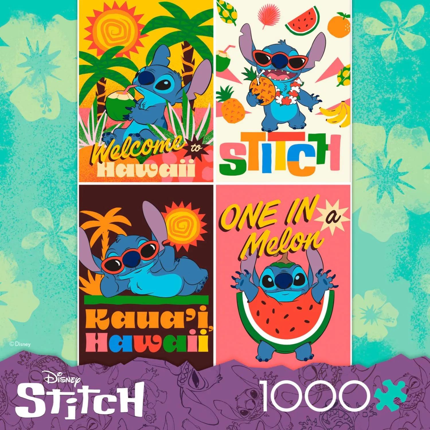 Stitch Collage Disney