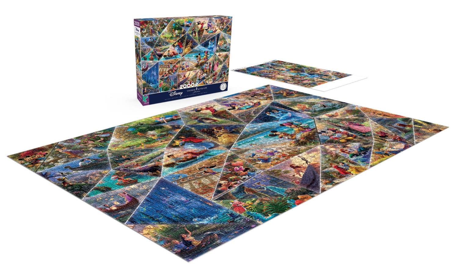 Thomas Kinkade Disney Collage Disney
