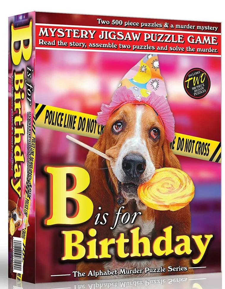 B is for Birthday! (Mystery Puzzle) Dogs