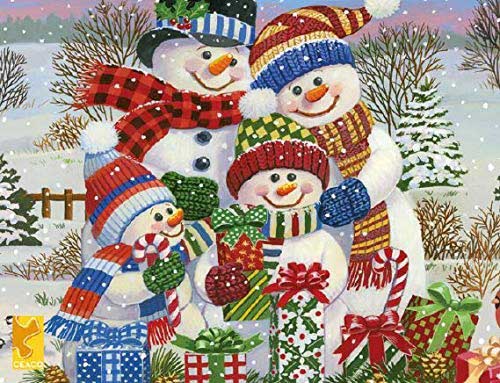 Christmas Puppies  Christmas Jigsaw Puzzle By Vermont Christmas Company