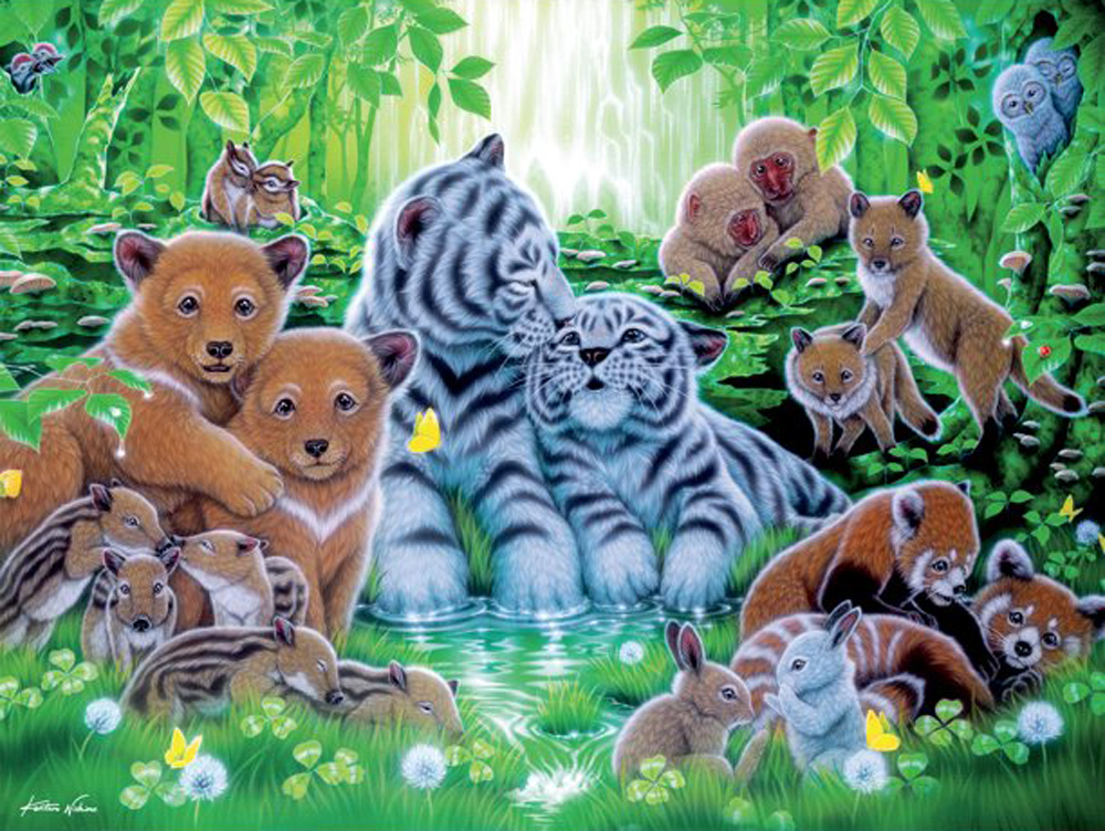 Animal Forest Animals Jigsaw Puzzle