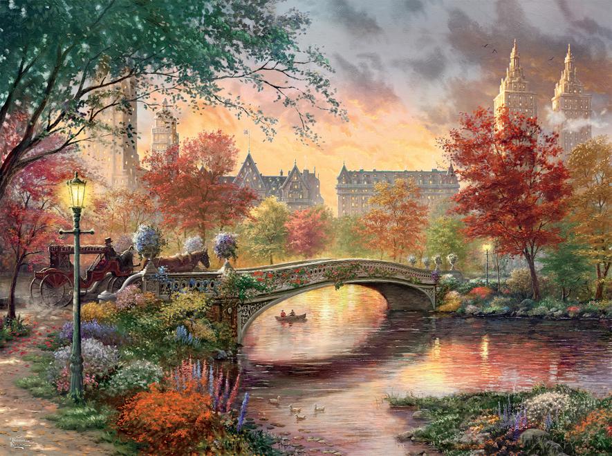 Peace Like A River Cabin & Cottage Jigsaw Puzzle By Buffalo Games