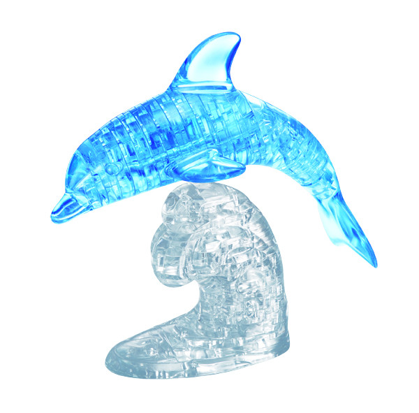 Dolphin (Blue) - Scratch and Dent Dolphin Jigsaw Puzzle