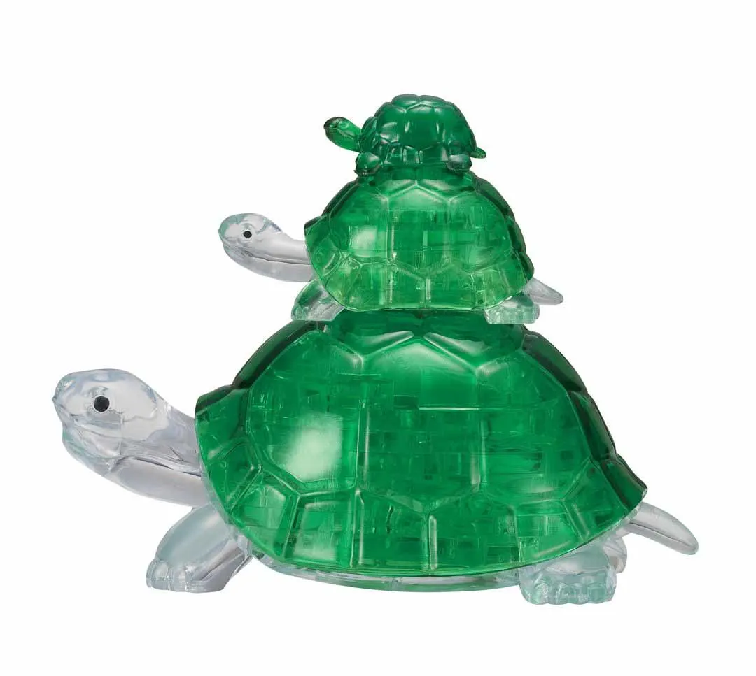 Turtles Original 3D Crystal Puzzle - 37 Piece Jigsaw Puzzle