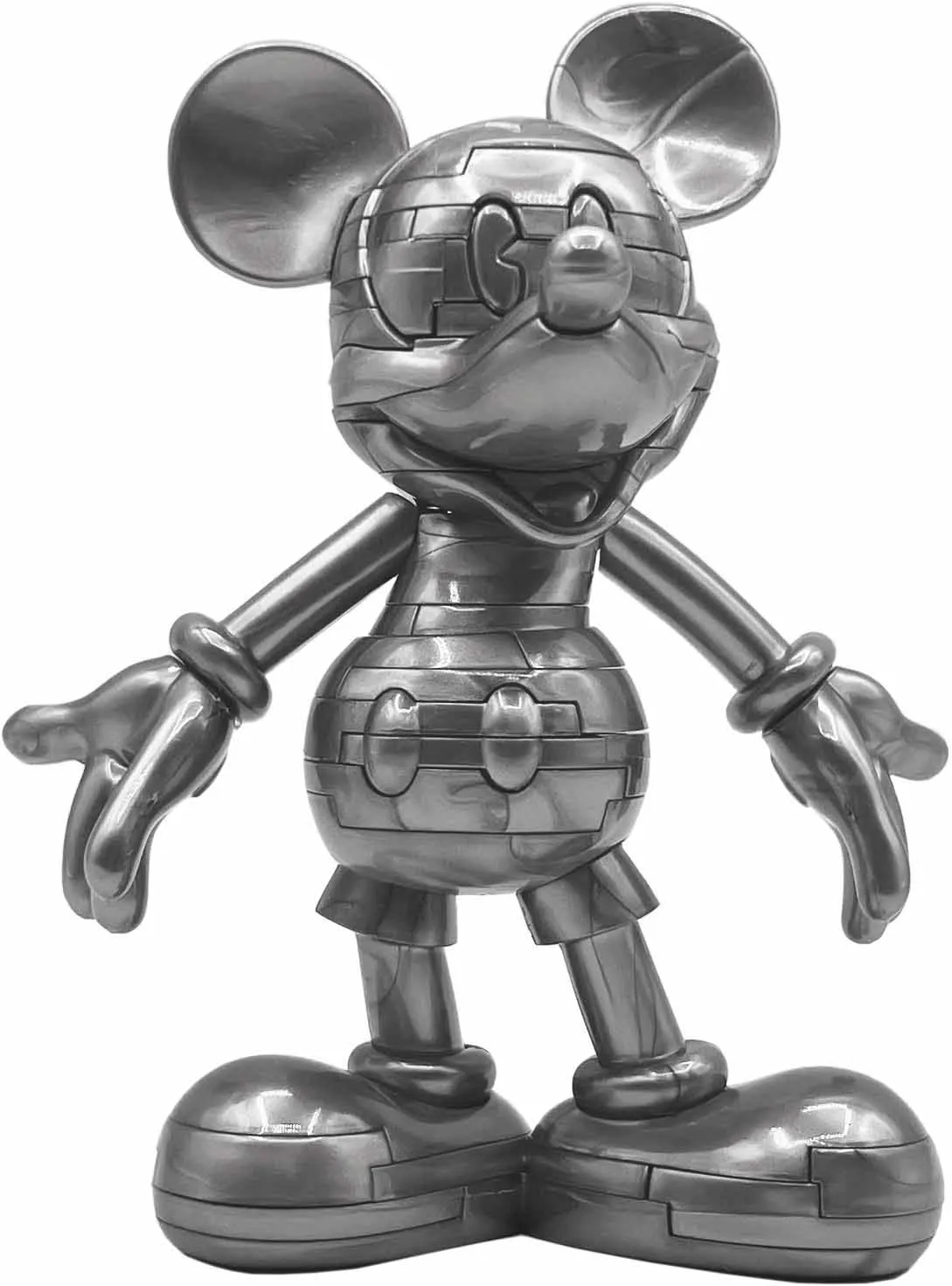 ジグソーパズル Disney 100 Crystal Puzzle Mickey&Minnie BePuzzled Disney 100 Platinum Edition 3D Crystal Puzzle