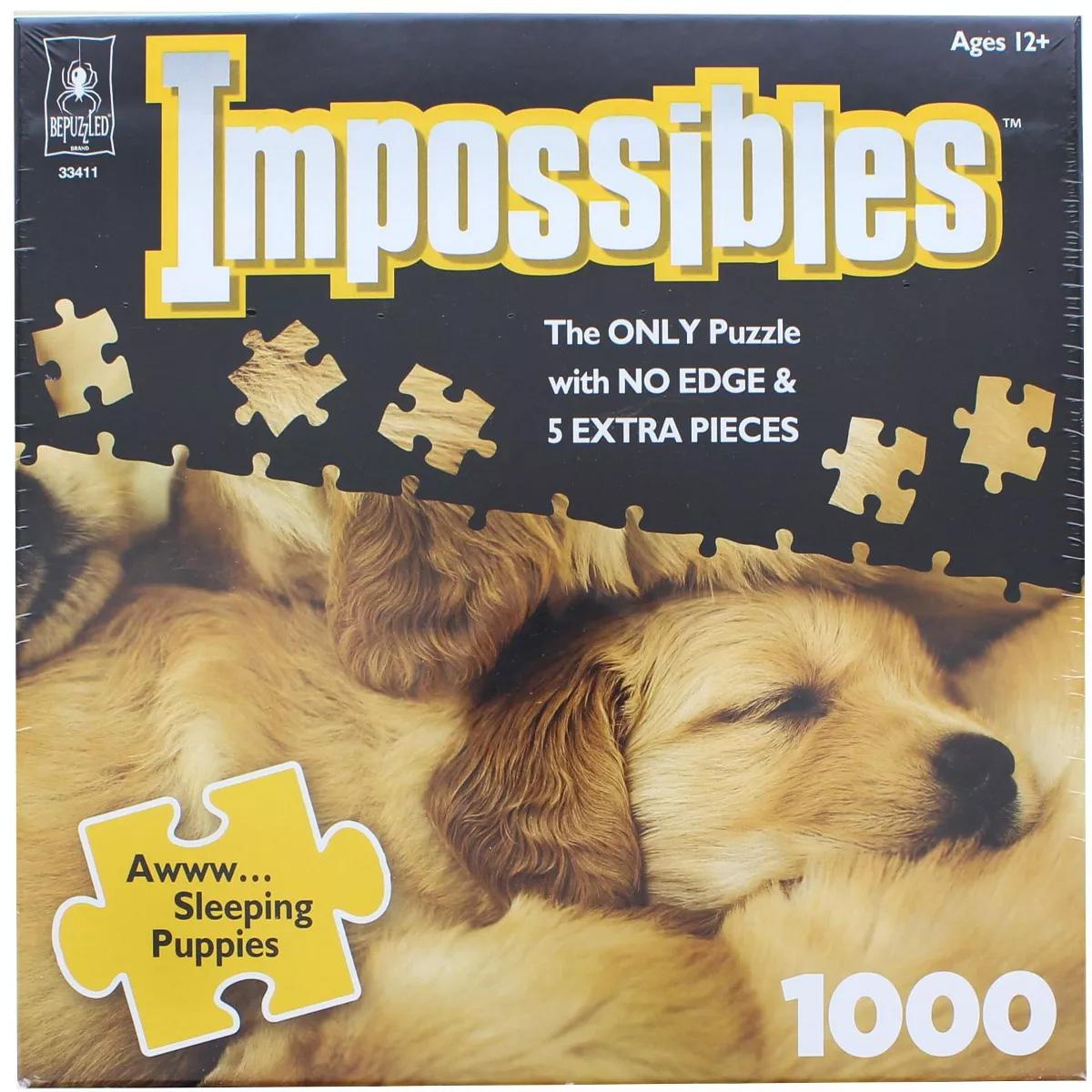 Impossibles Puzzles - Raining Cats & Dogs Dogs Jigsaw Puzzle