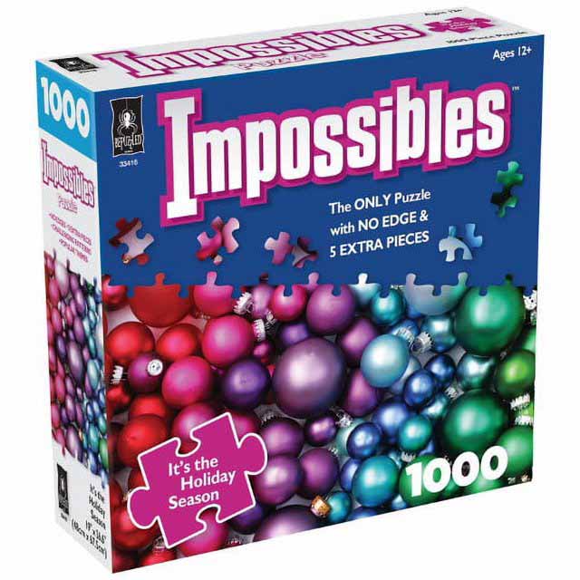 Impossibles Puzzle Holiday Season Christmas Jigsaw Puzzle