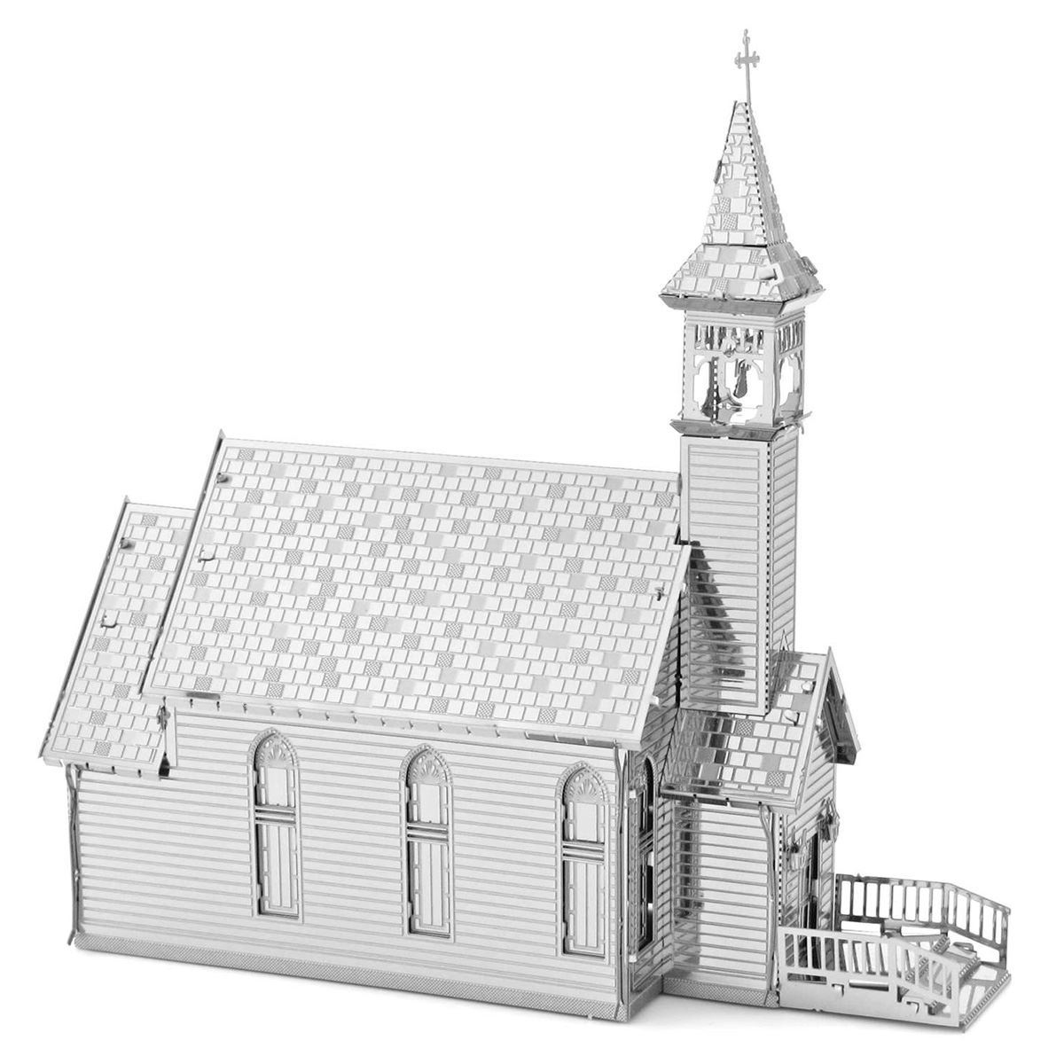 Old Country Church Religious 3D Puzzle