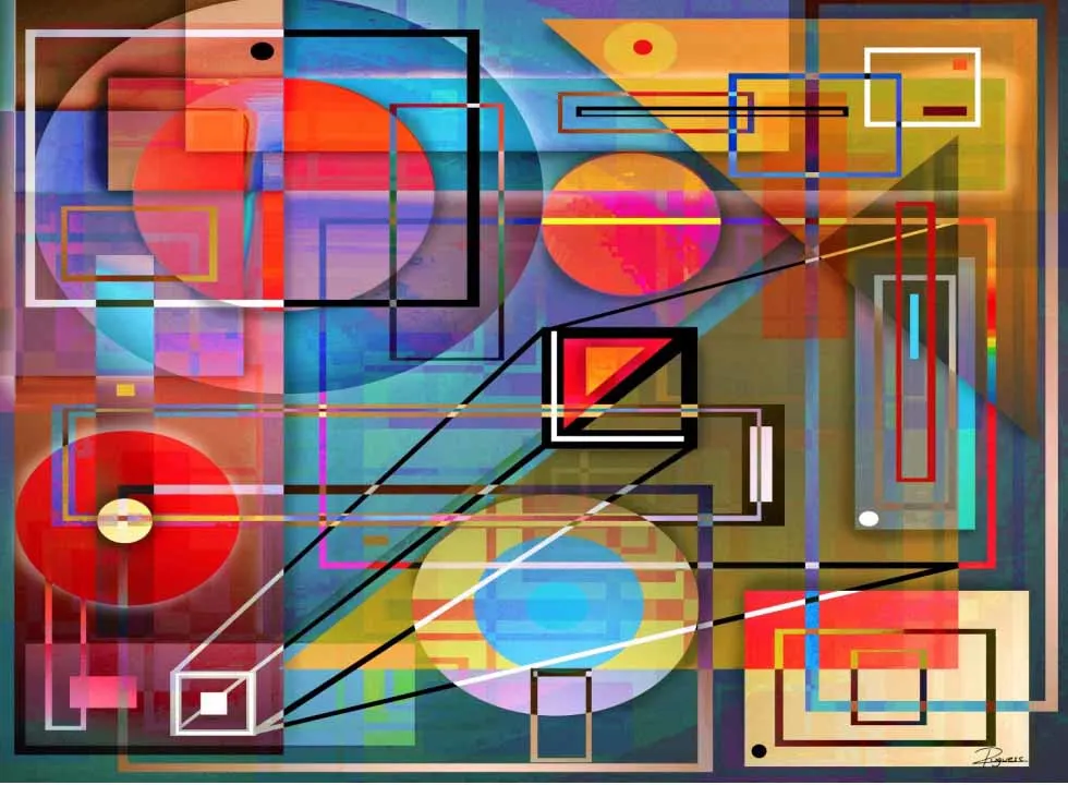 L'Équilibre Des Formes Abstract