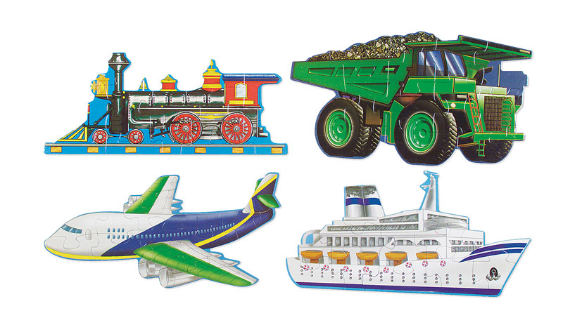 Going Places - Scratch and Dent Vehicles Jigsaw Puzzle