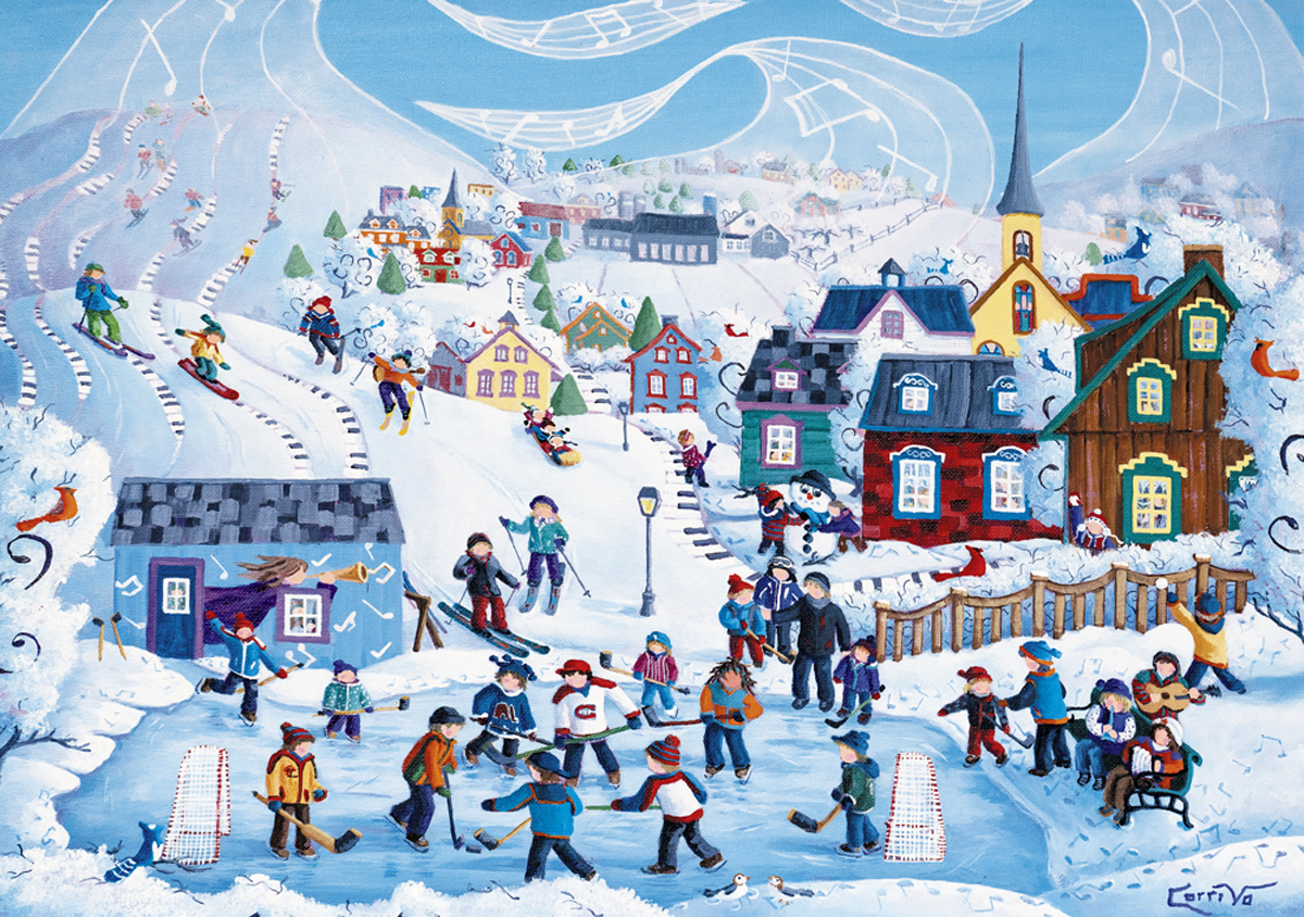Winter Vacation Winter Jigsaw Puzzle