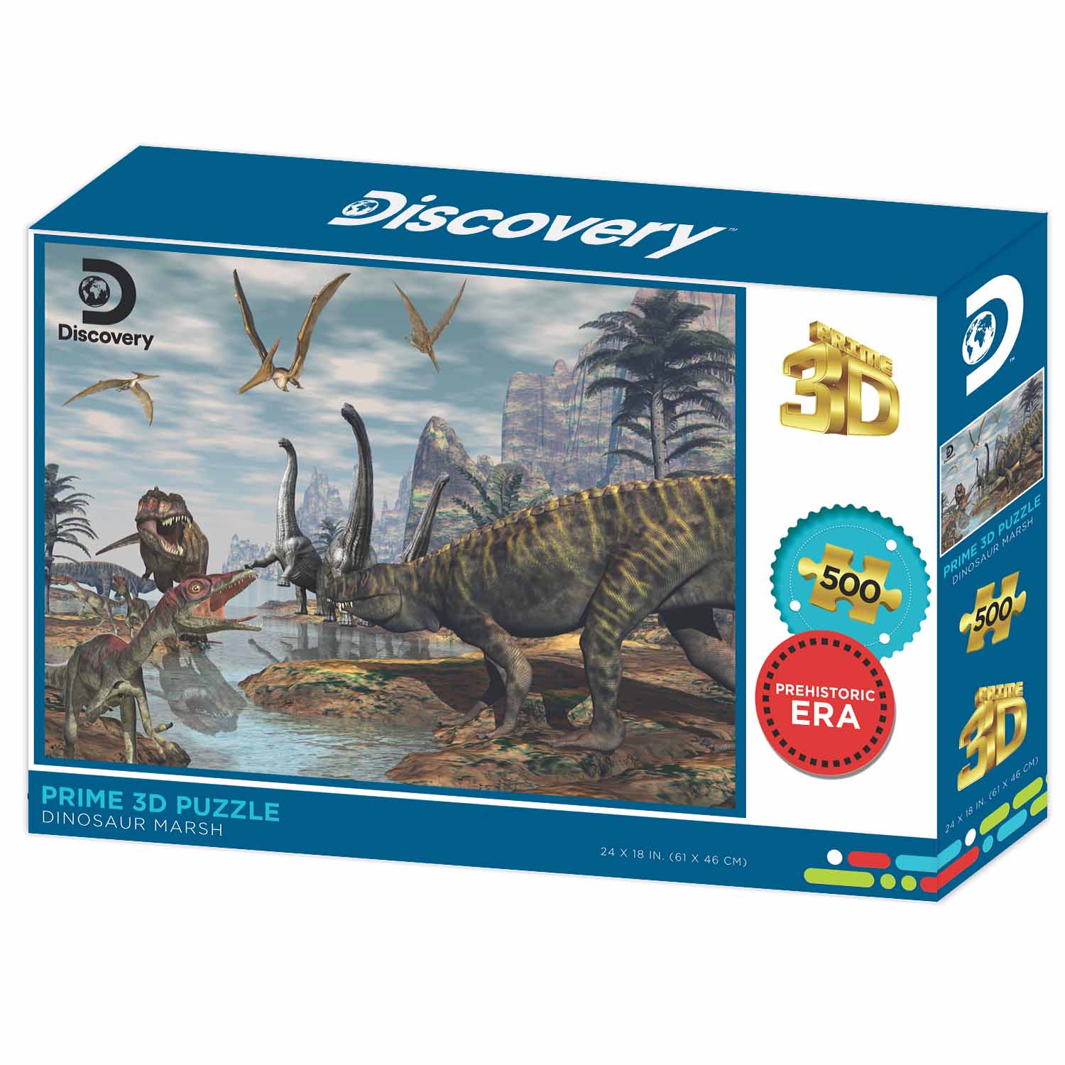 Dinosaur Marsh - Discovery Dinosaurs Jigsaw Puzzle