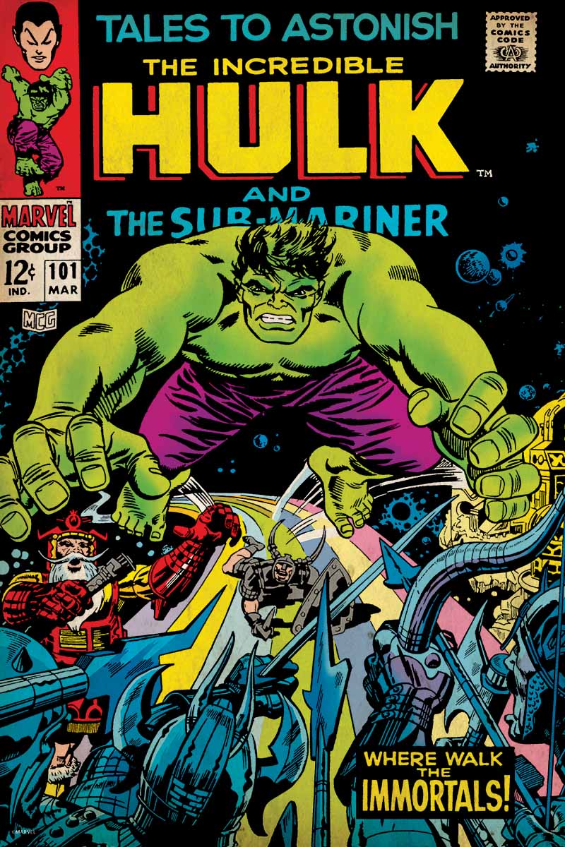 Marvel Comics The Hulk Superheroes Jigsaw Puzzle