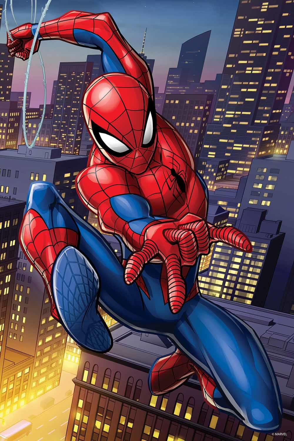 MARVEL スパイダーマン　28cm Marvel Spider-Man - 300 Piece Jigsaw Puzzle by Prime 3D Ltd
