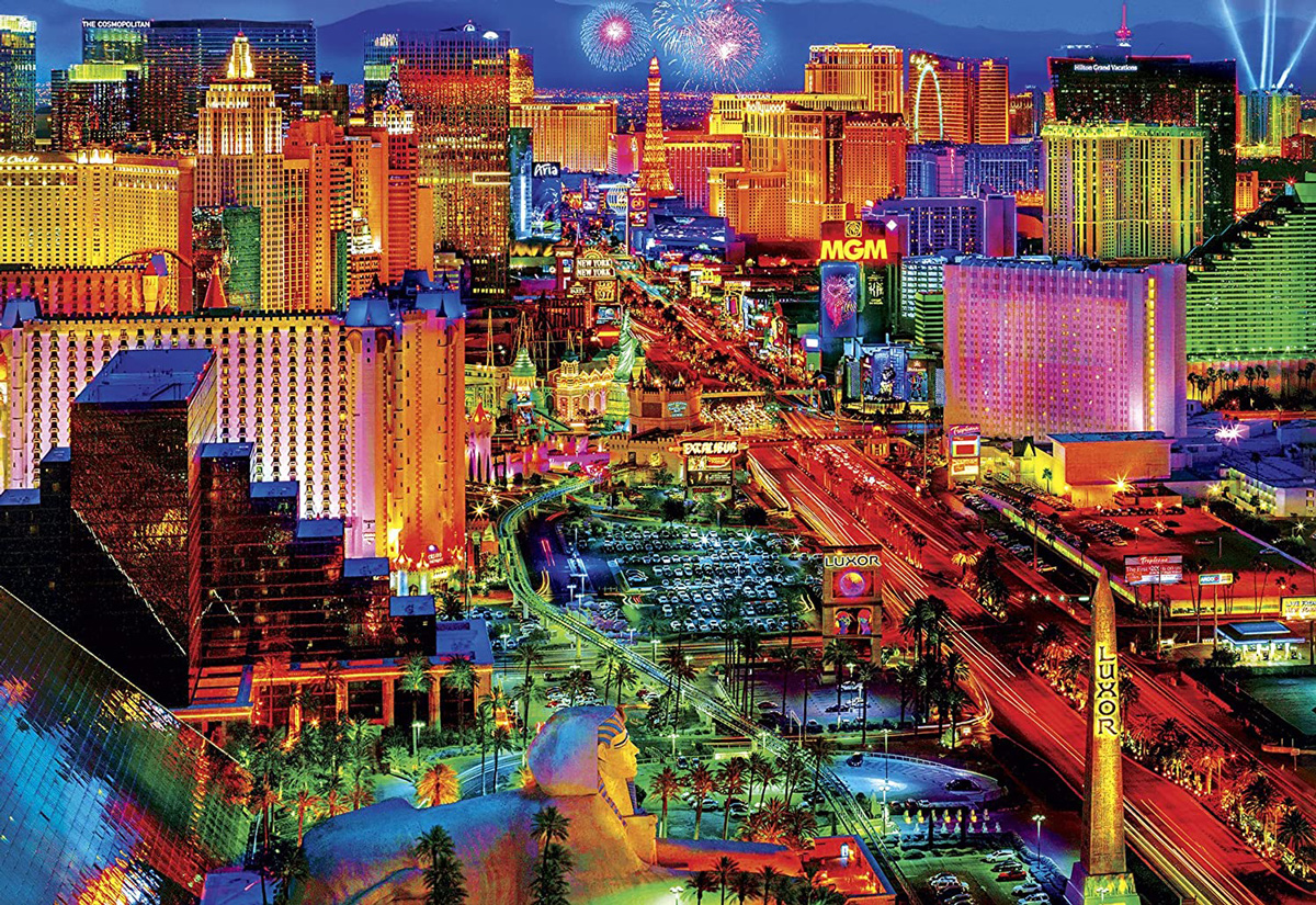 Viva Las Vegas, 2000 Pieces, Buffalo Games | Puzzle Warehouse