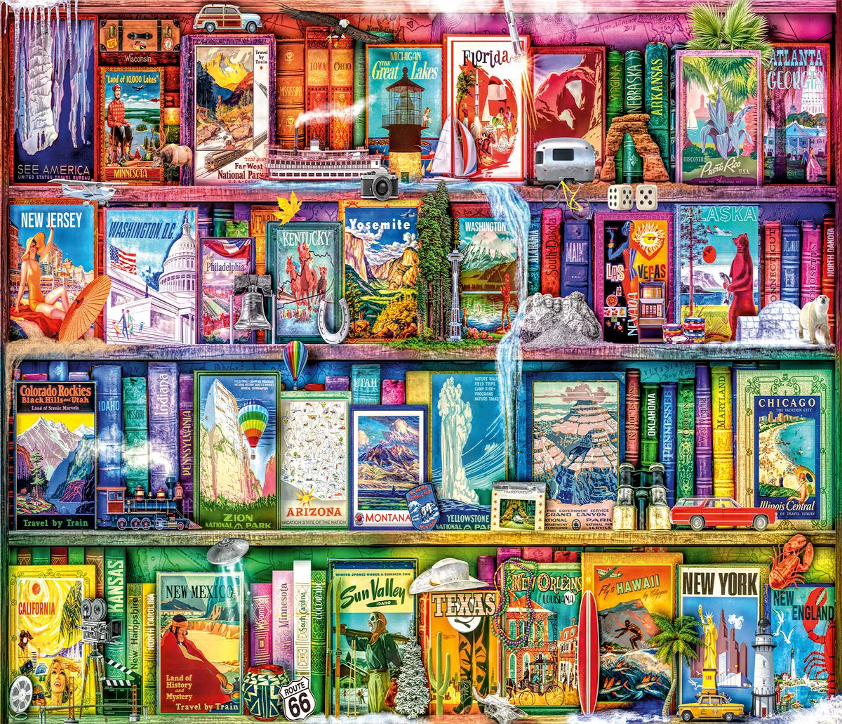 Travel Trinkets Travel Jigsaw Puzzle