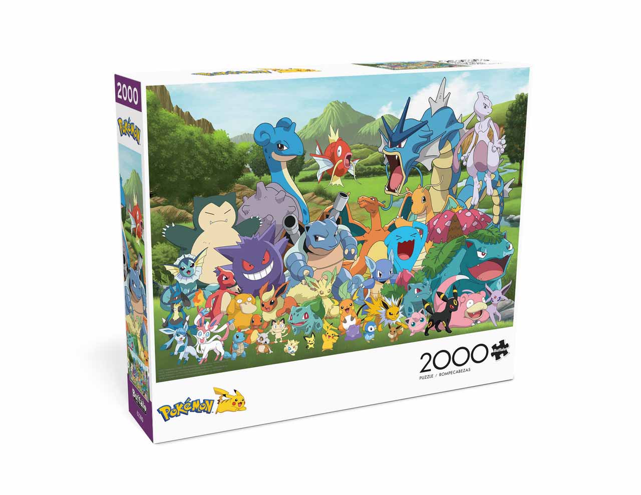 Pokemon Favorites Group, 2000 Pieces, Buffalo Games | Puzzle Warehouse