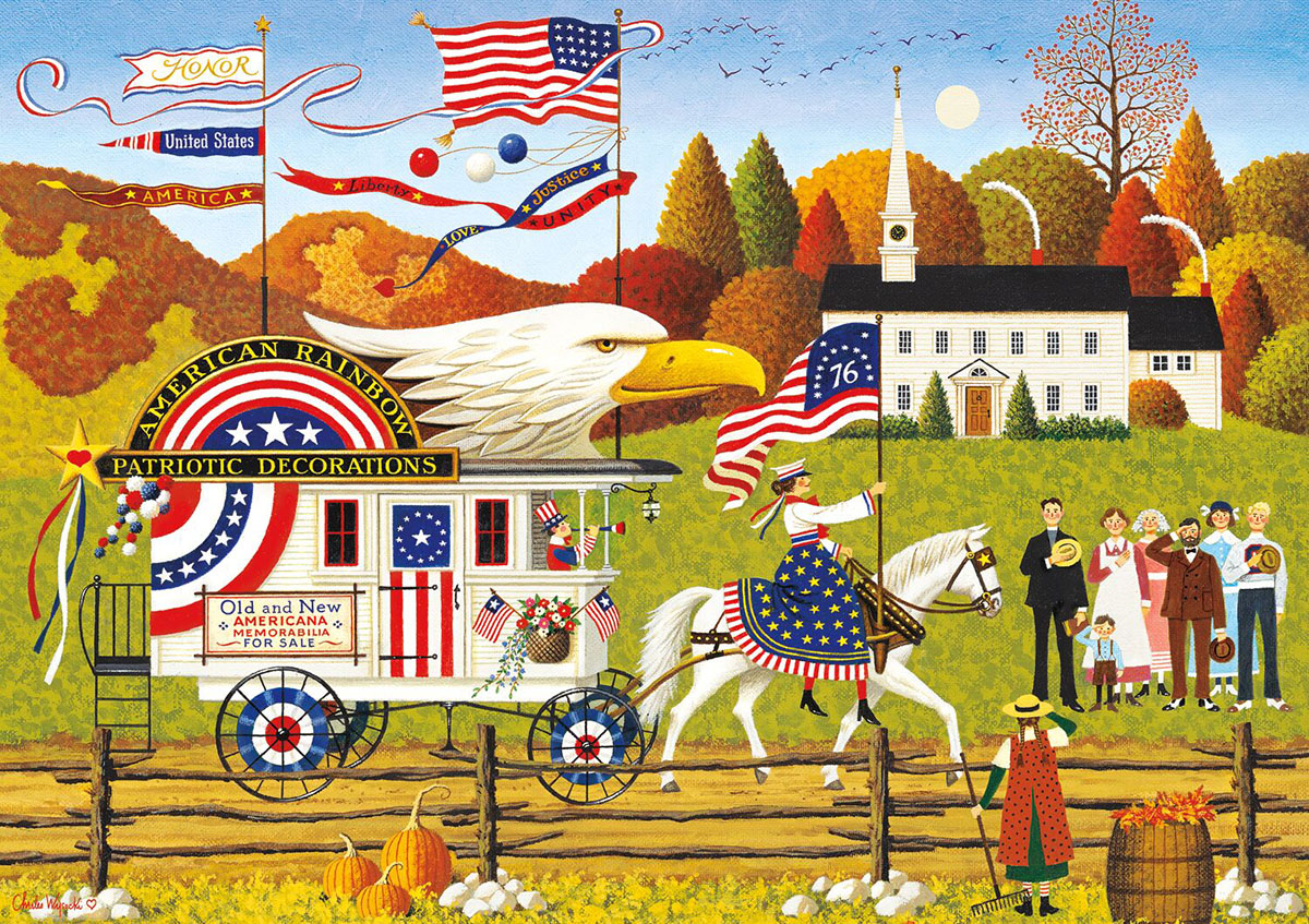 So Proudly We Hail - Scratch and Dent Patriotic Jigsaw Puzzle