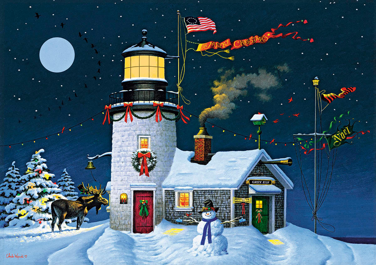 Take Out Window Lighthouse Jigsaw Puzzle