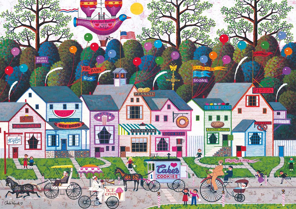 Confection Street Americana Jigsaw Puzzle