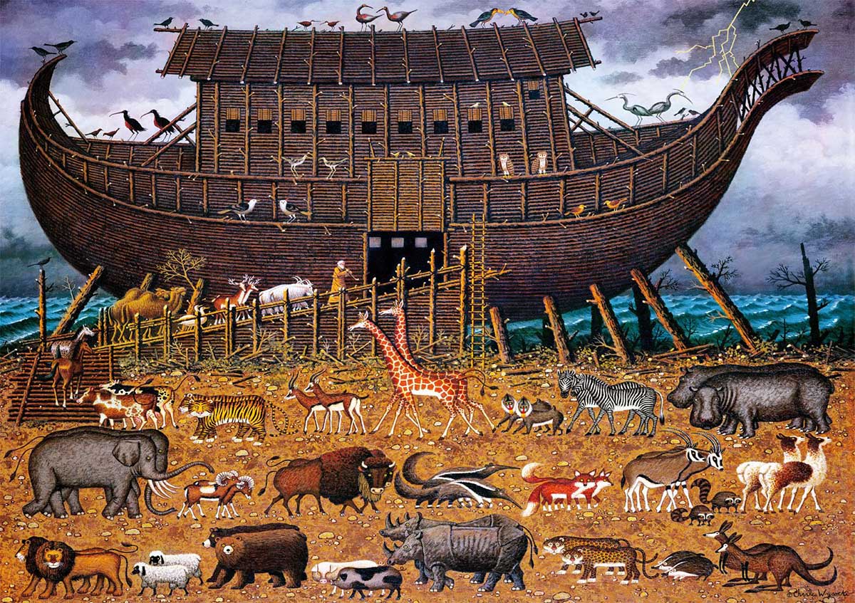 Noah and Friends Animals Jigsaw Puzzle