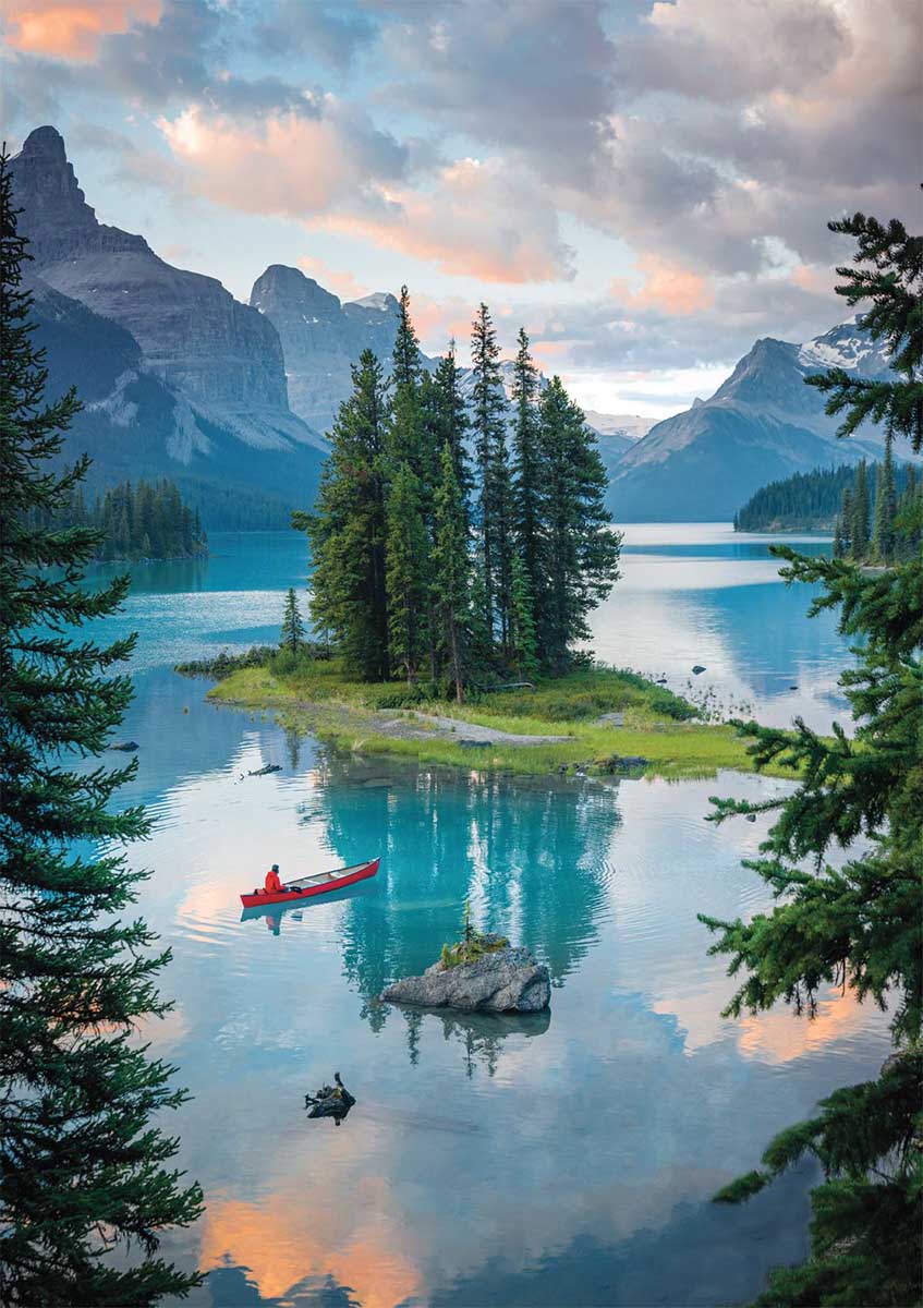 Mirror Lake Lakes & Rivers Jigsaw Puzzle By Pomegranate