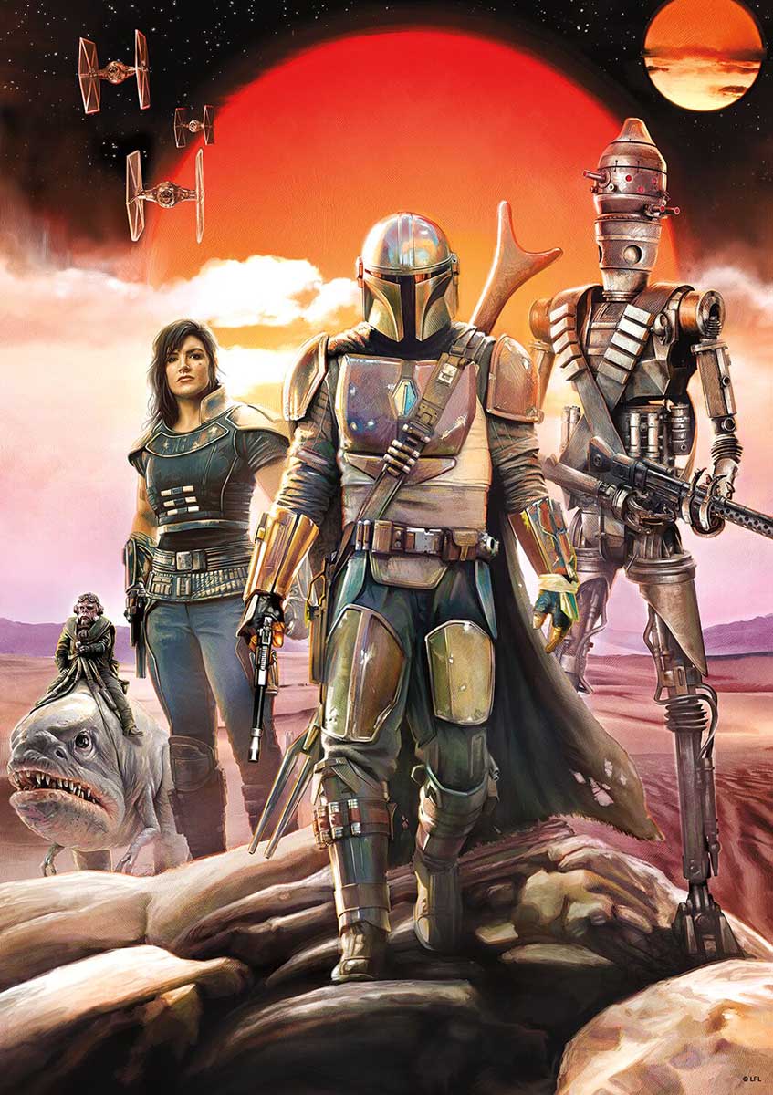 The Mandalorian: In Search of The Child Star Wars Jigsaw Puzzle By Ravensburger