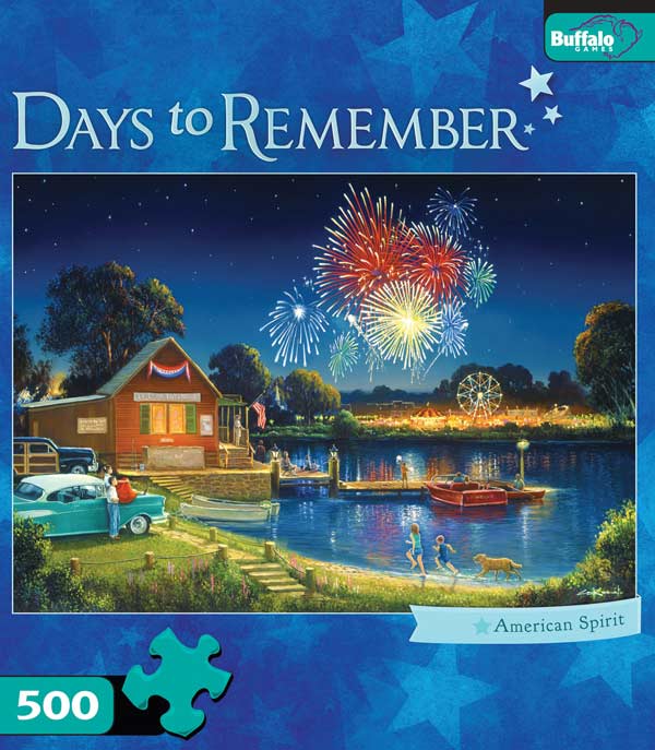 Fireworks Fourth of July Jigsaw Puzzle By RoseArt