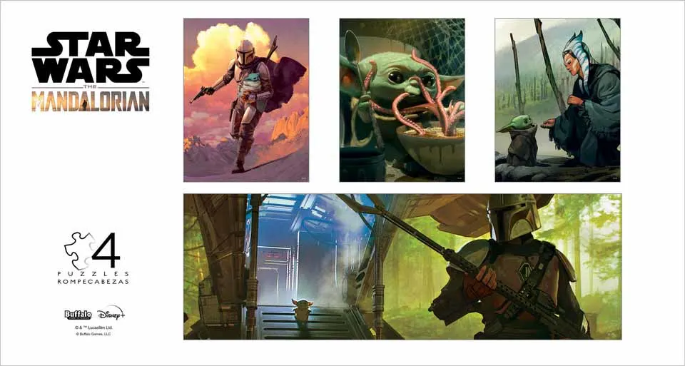 Star Wars™ Mandalorian 4-in-1 Star Wars Multipack Puzzle
