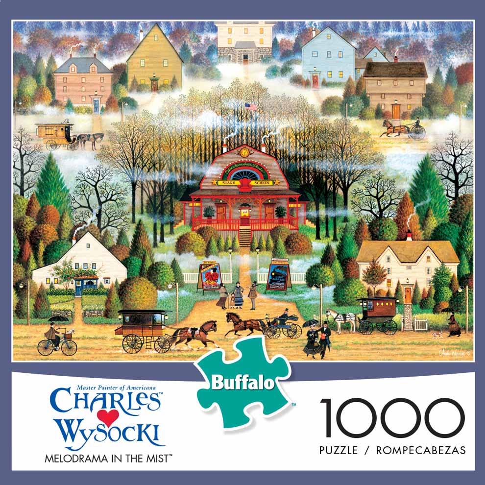 Melodrama in the Mist, 1000 Pieces, Buffalo Games | Puzzle Warehouse