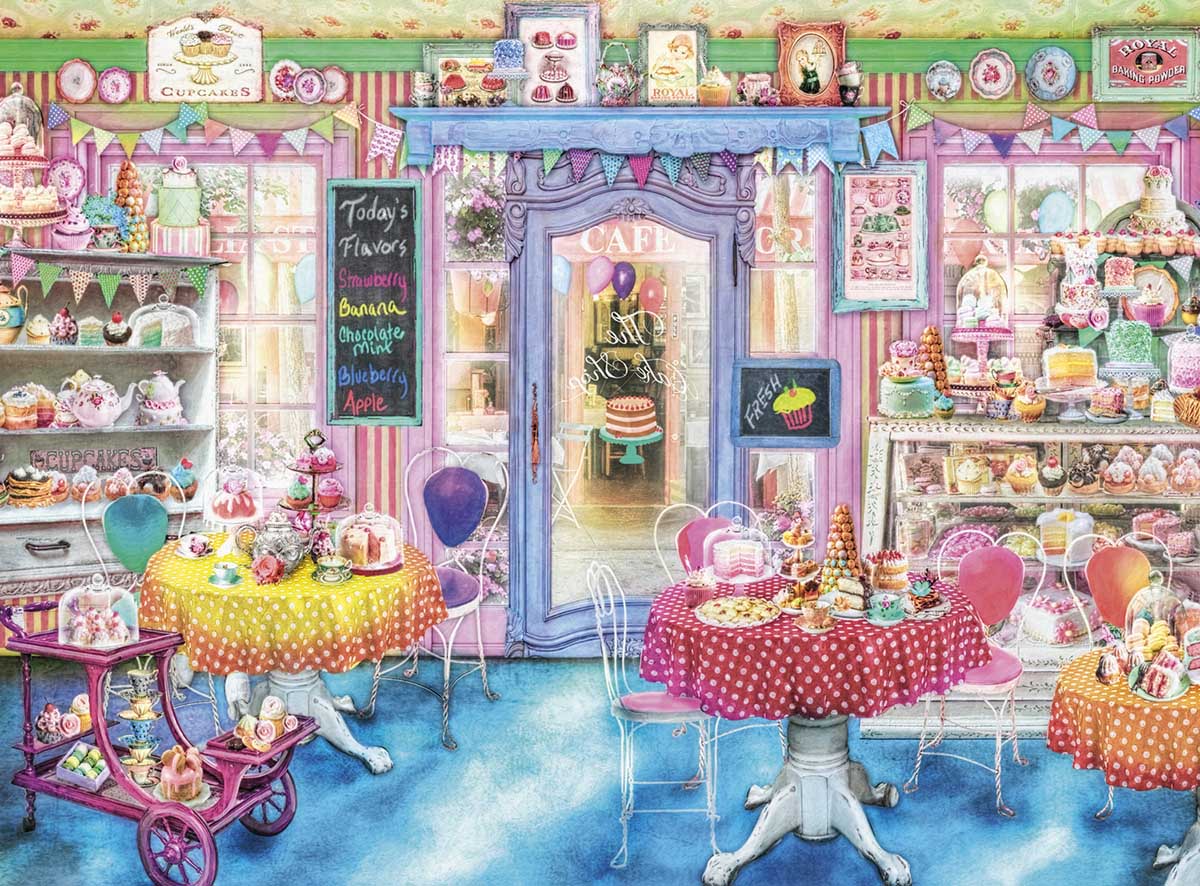 Vintage Cake Shop - Scratch and Dent Candy Jigsaw Puzzle