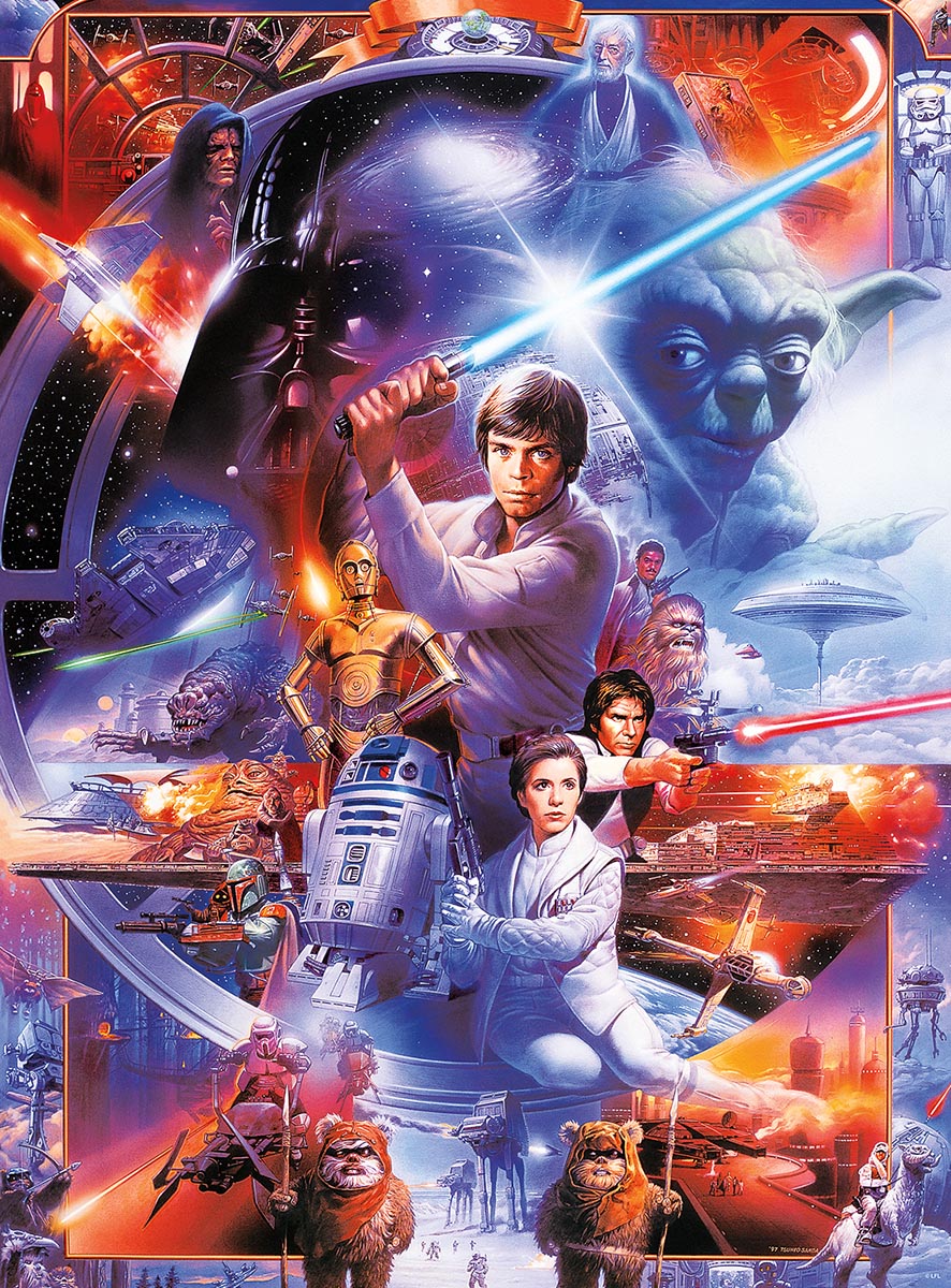 Star Wars™ Fine Art Collection - #1 Comic Variant Cover Star Wars Jigsaw Puzzle By Buffalo Games