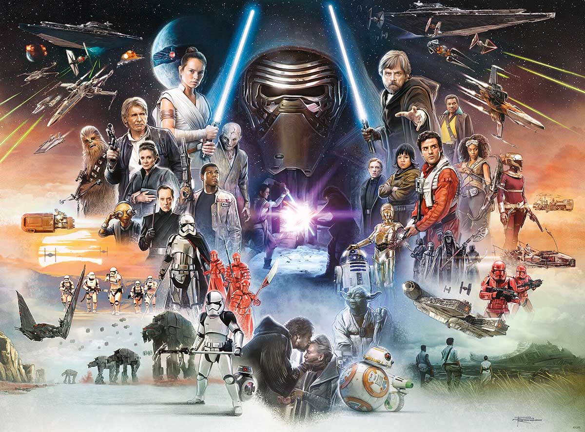 If Skywalker Returns, The New Jedi Will Rise Star Wars Jigsaw Puzzle