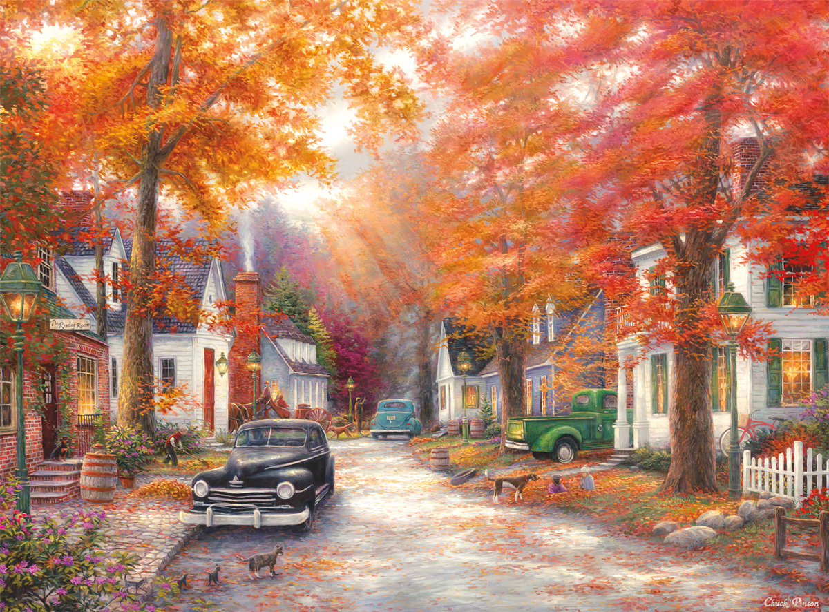 A Moment On Memory Lane Vehicles Jigsaw Puzzle