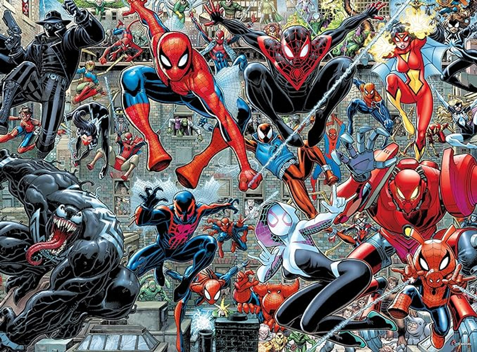 Silver: Spider-verse Movies & TV Jigsaw Puzzle