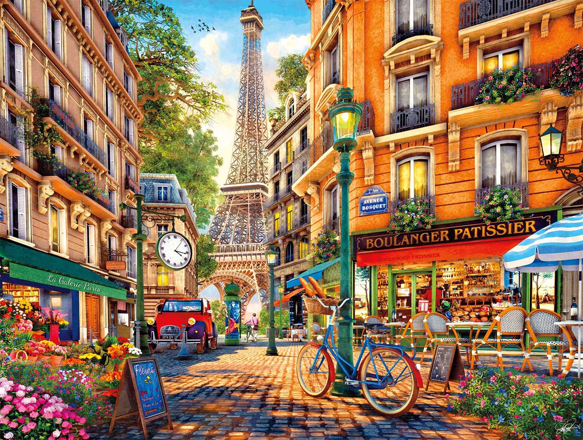 Paris Afternoon - Scratch and Dent Paris & France Jigsaw Puzzle