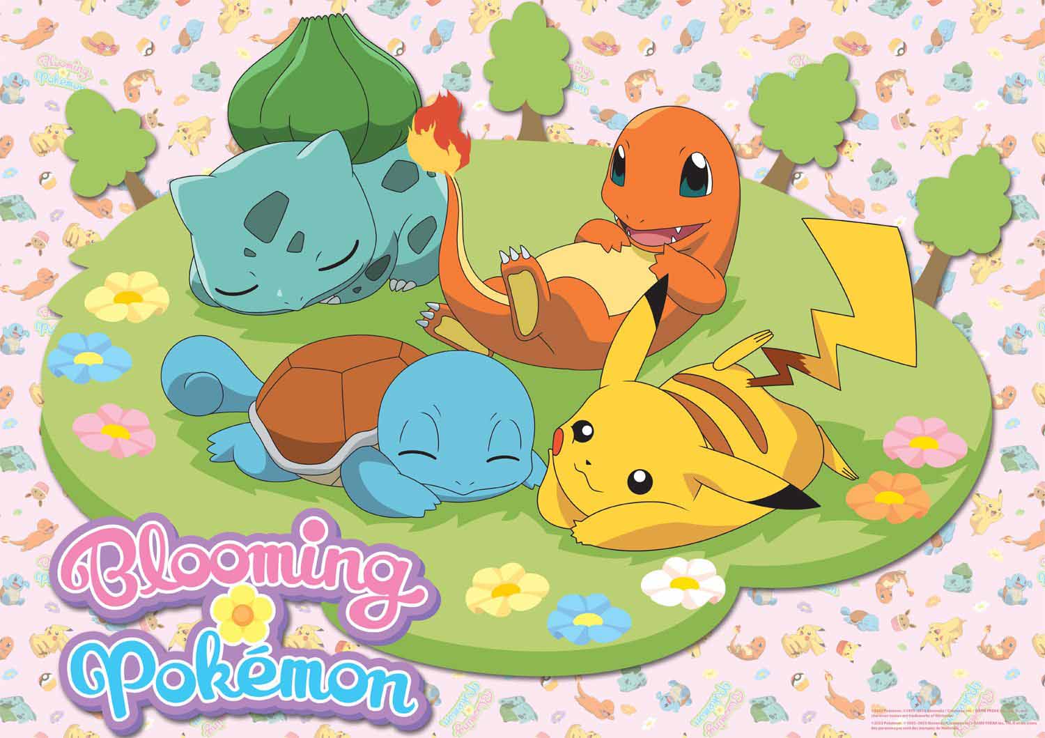 Blooming Pokemon Movies & TV Jigsaw Puzzle
