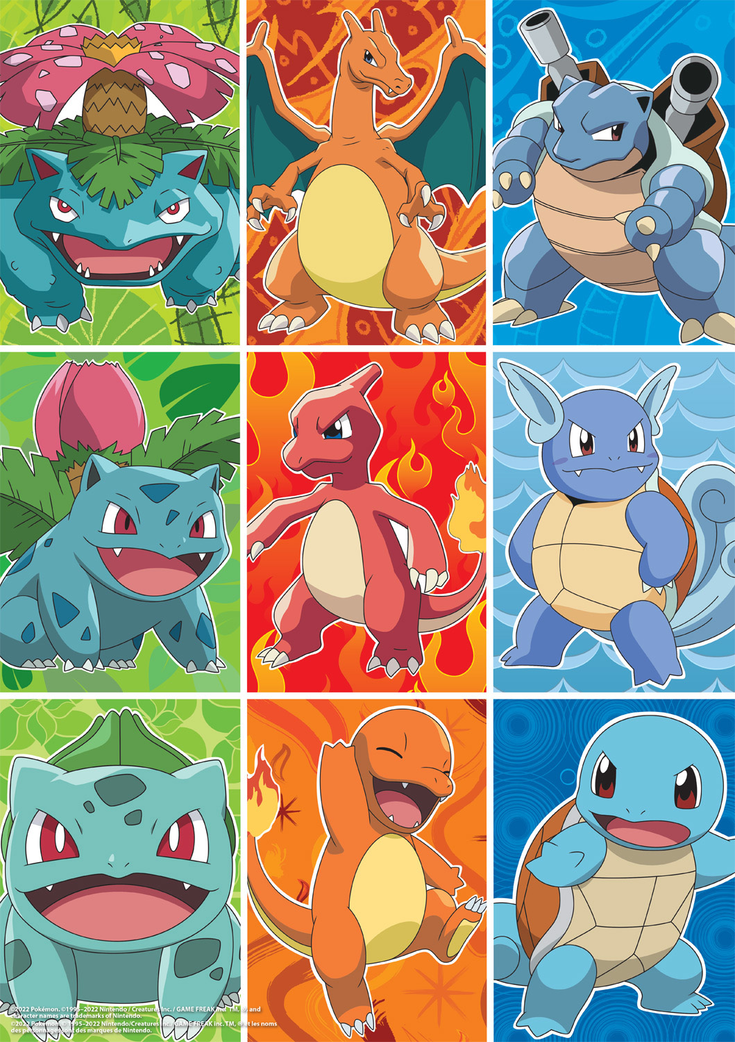 First Partner Pokemon: Kanto Video Game Jigsaw Puzzle