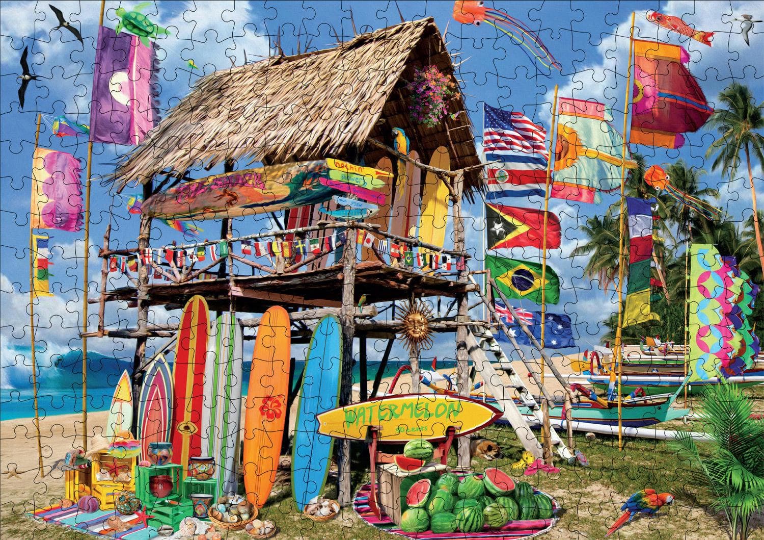 Watermelon Surf Shack Beach & Ocean