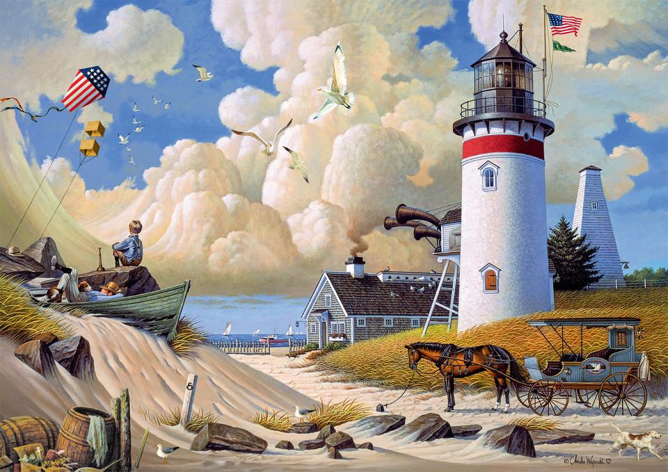 Dreamers Lighthouse Jigsaw Puzzle