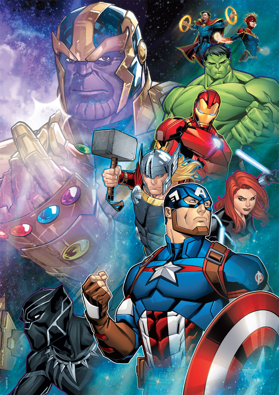 Thanos Vs. The Avengers Movies & TV Jigsaw Puzzle
