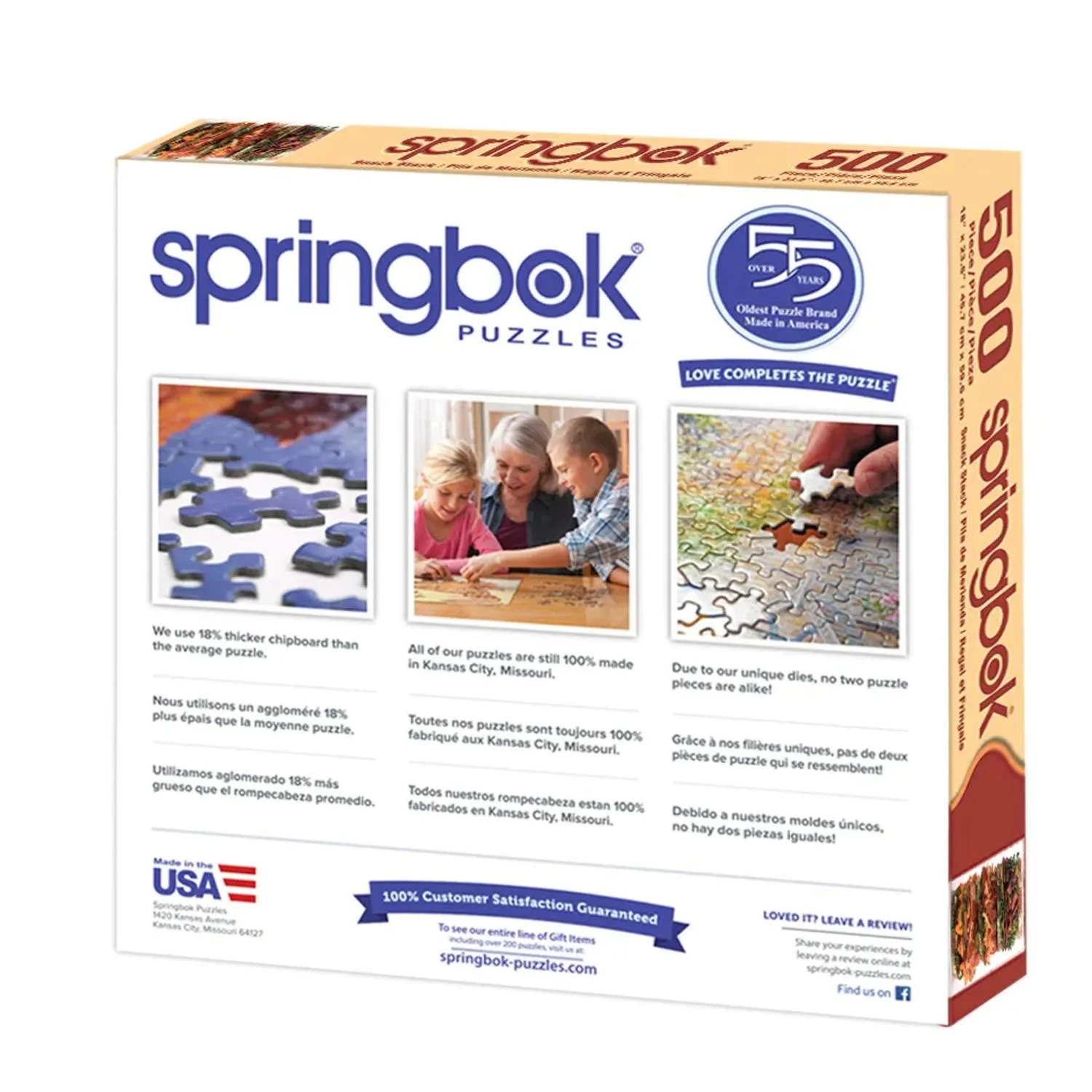Snack Stack - 500 Piece Jigsaw Puzzle by Springbok | Puzzle