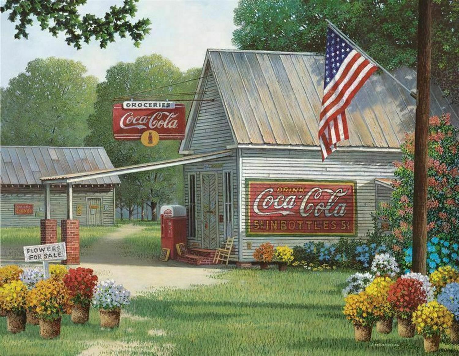 Coca-Cola Country General Store Coca Cola Jigsaw Puzzle