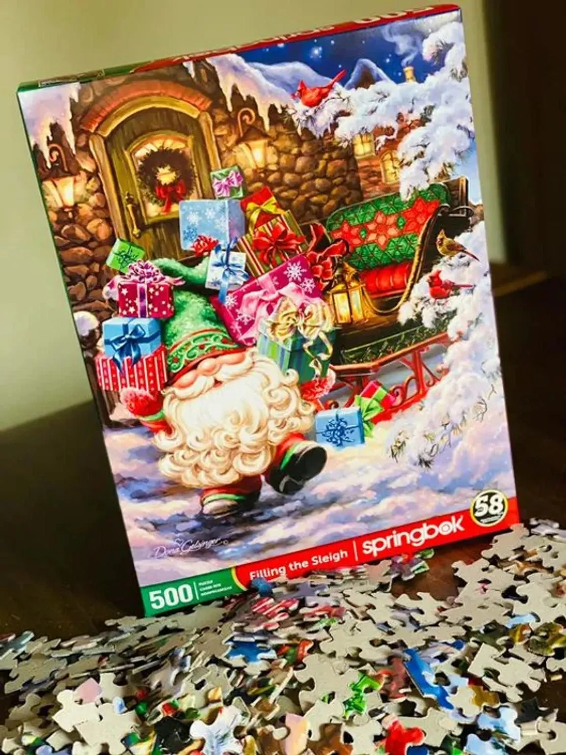 Filling the Sleigh Birds