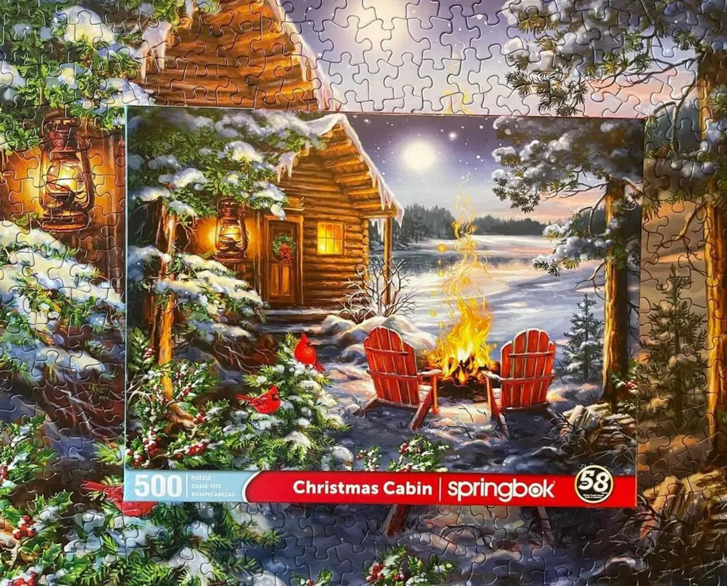 Christmas Cabin Winter