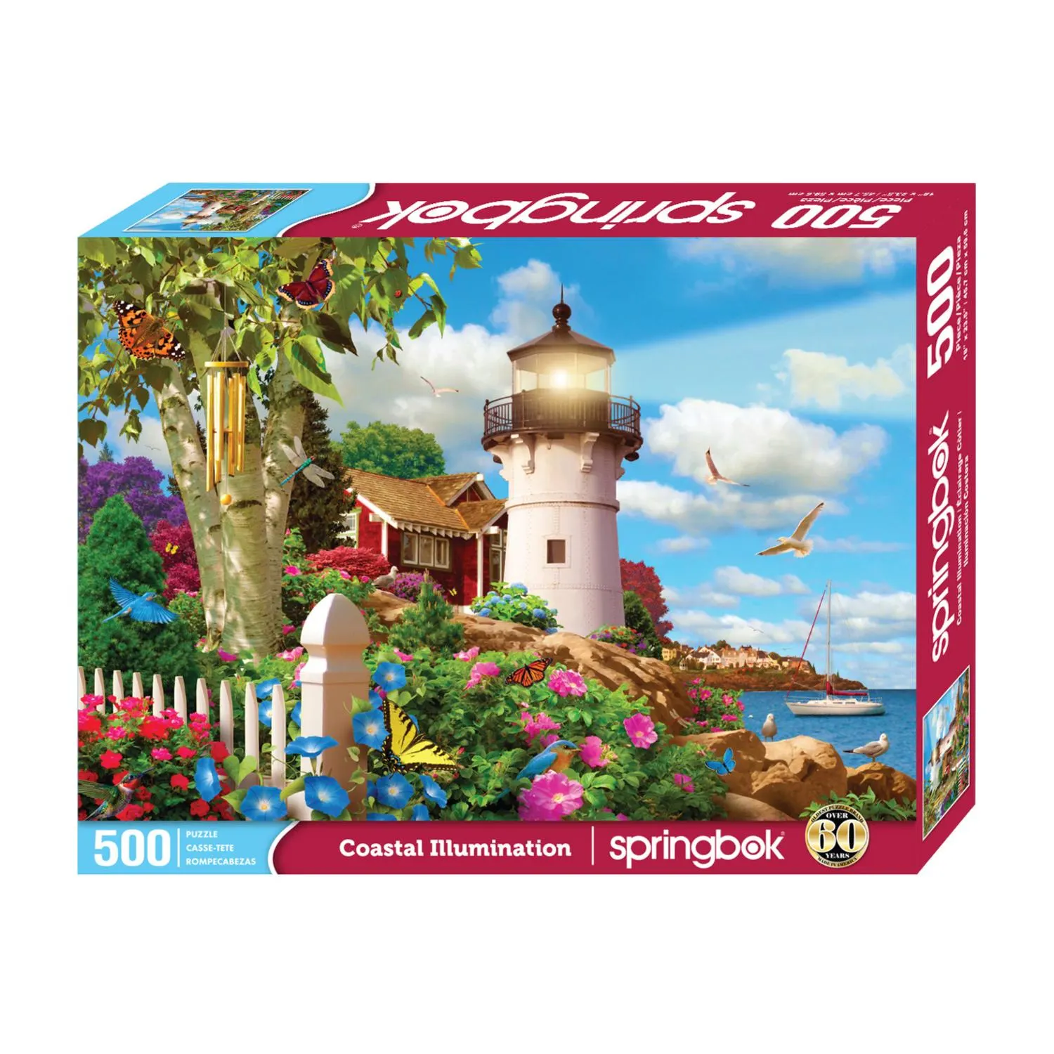 Coastal Illumination Lighthouse