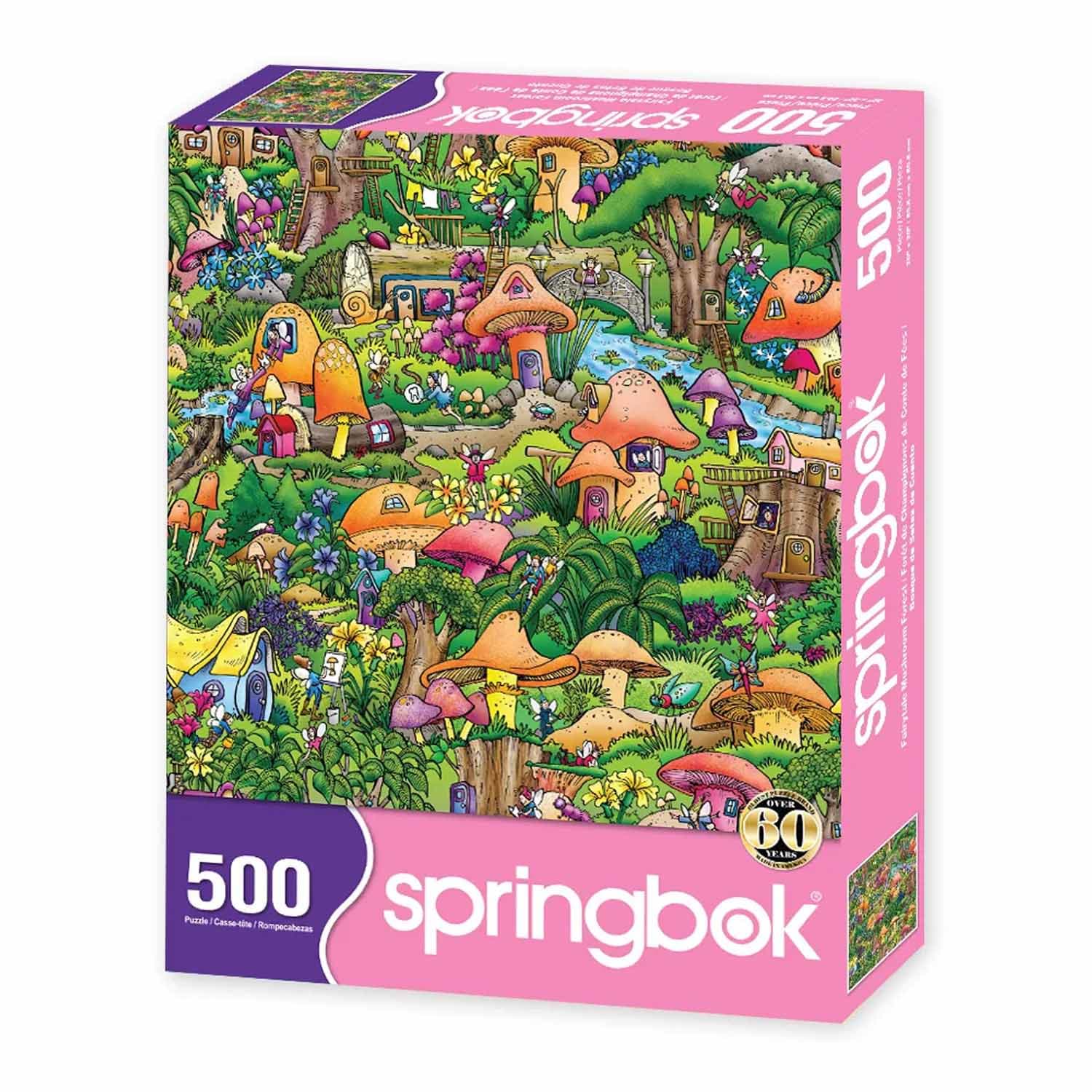 Fairytale Mushroom Forest Flower & Garden