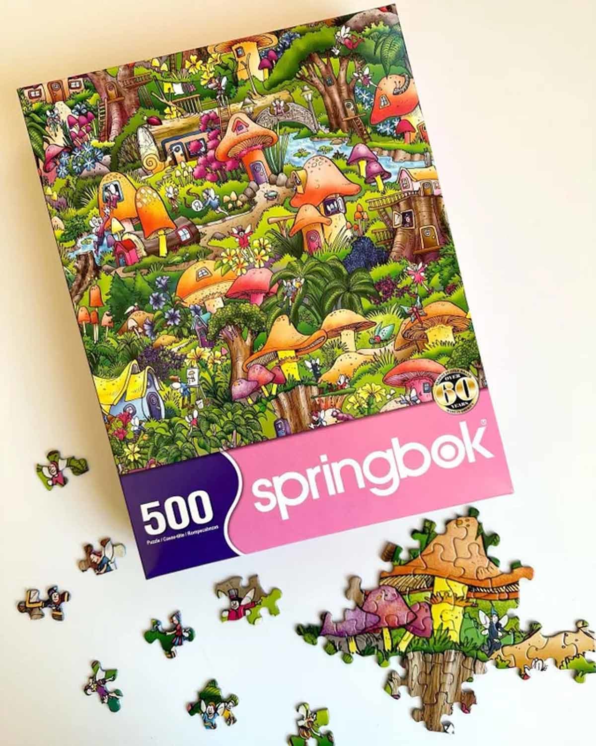 Fairytale Mushroom Forest Flower & Garden