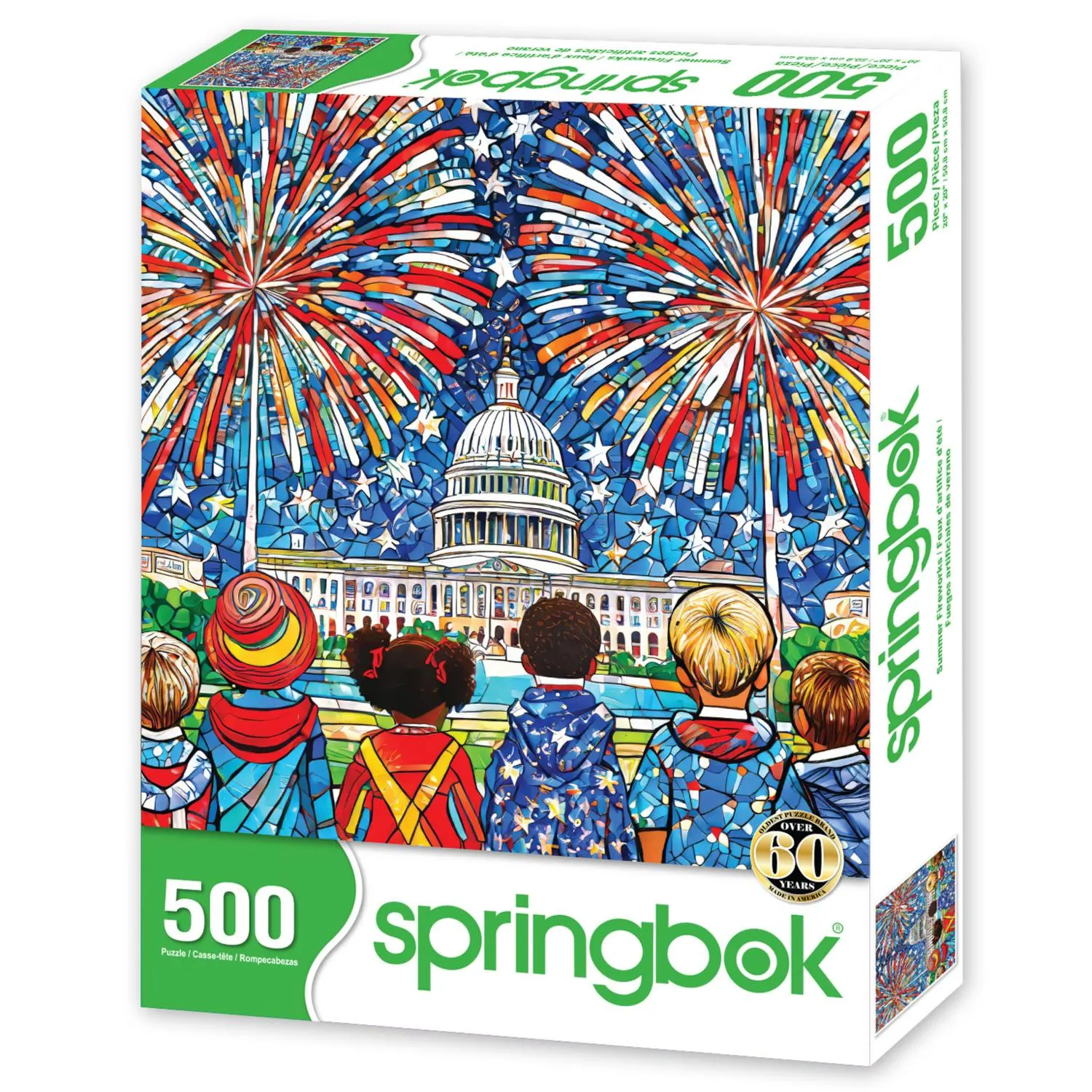 Summer Fireworks Patriotic