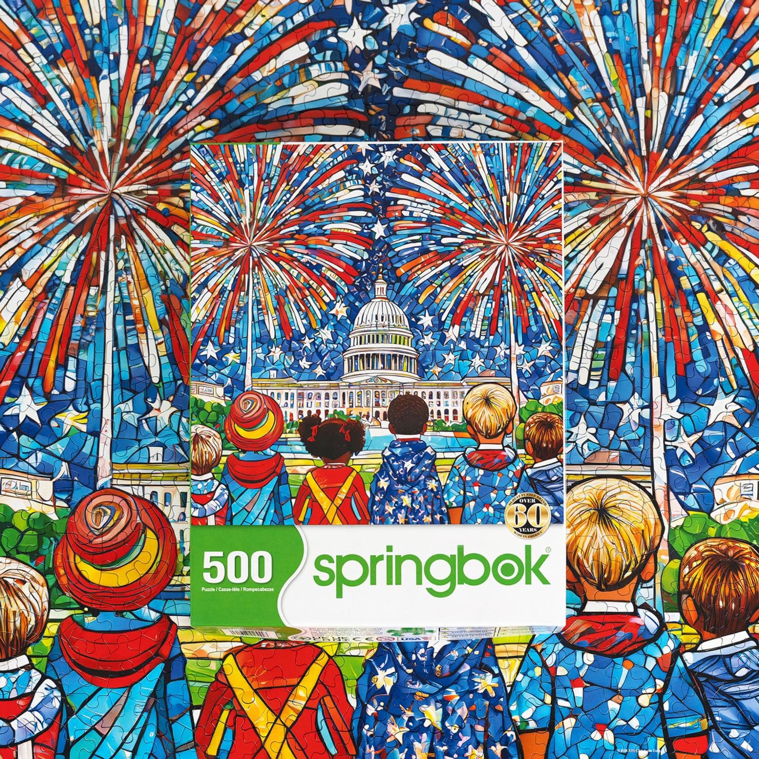 Summer Fireworks Patriotic